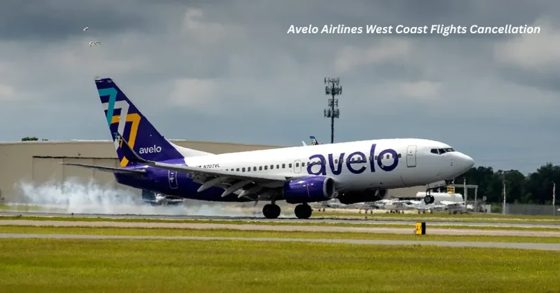 avelo airlines west coast flights cancellation