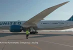 united airlines plane makes emergency landing