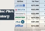 airline pilot salary