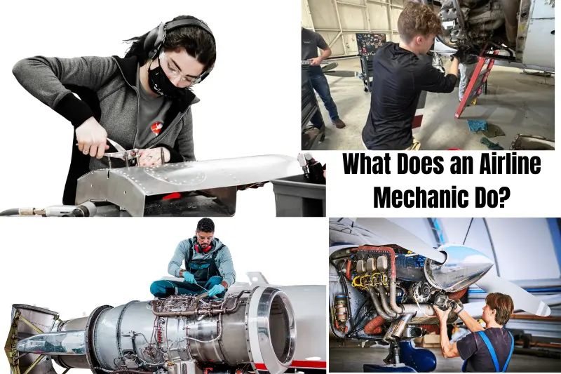 what does an airline mechanic do